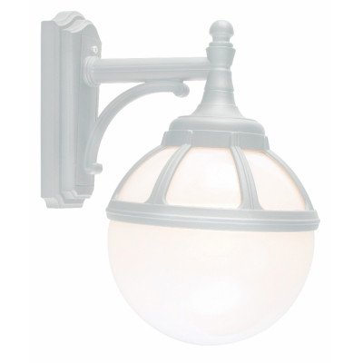 BOLOGNA 311 WHITE E27 LED 9W ON ARM DOWN