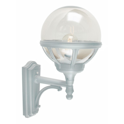 BOLOGNA 360 WHITE E27 LED 9W ON ARM UP