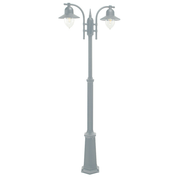 COMO 372 WHITE E27 LED 2X 9W DOUBLE