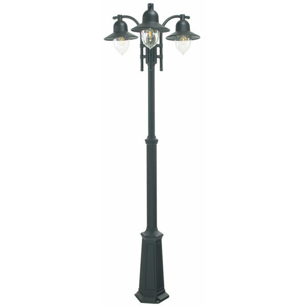 COMO 373 BLACK/GREEN E27 LED 3X 9W TRIPLE