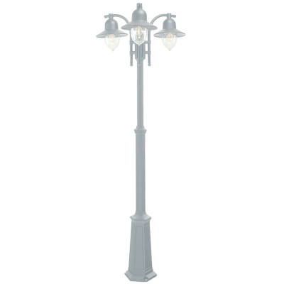 COMO 373 WHITE E27 LED 3X 9W TRIPLE