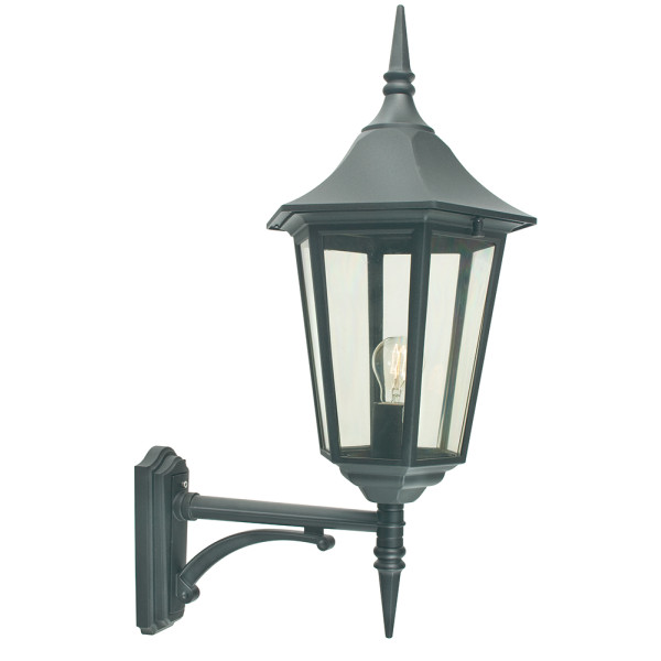 MODENA BIG 380 BLACK E27 LED 9W ON ARM UP BIG