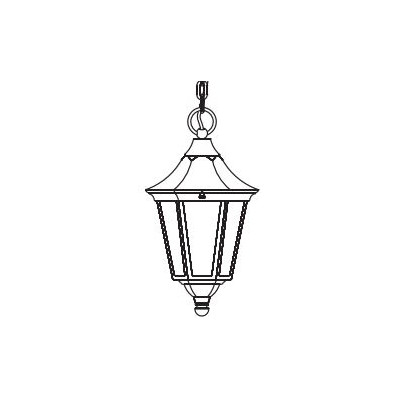 MODENA 381A BLACK/COPPER E27 LED 9W 117CM