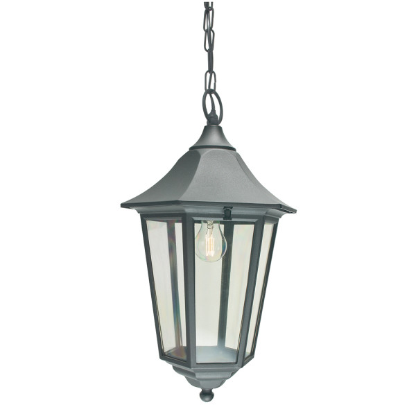 MODENA 381A BLACK E27 LED 9W 117CM
