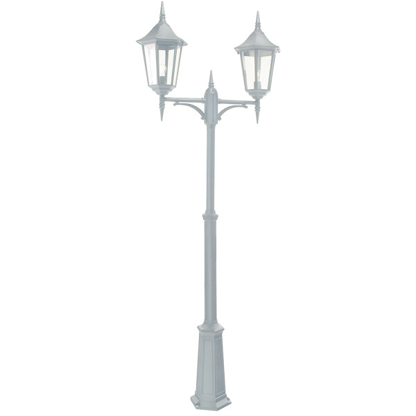 MODENA 382 WHITE E27 LED 9W DOUBLE