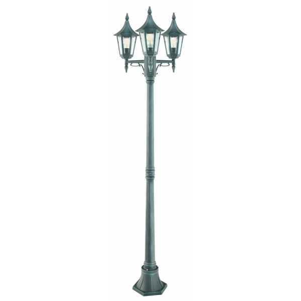 RIMINI 403 BLACK/GREEN E27 LED 3X 9W TRIPLE