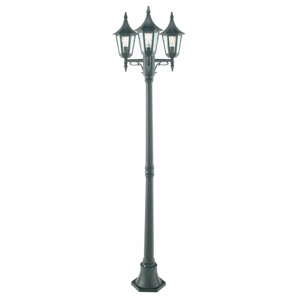 RIMINI 403 BLACK E27 LED 3X 9W TRIPLE