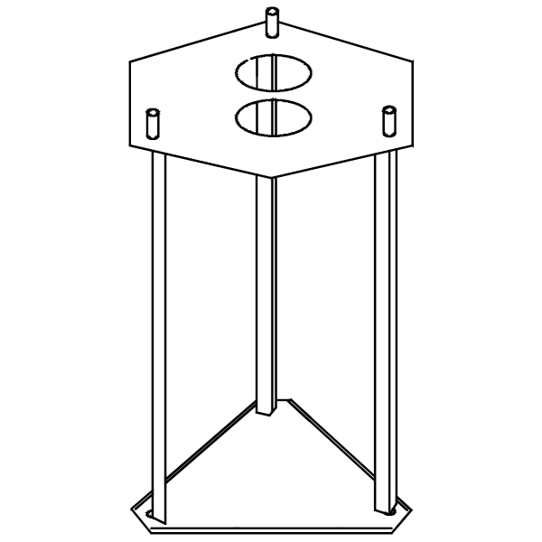 METAL BASE 406 TO GROUND