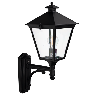LONDON 480 BLACK E27 LED 9W ON ARM UP
