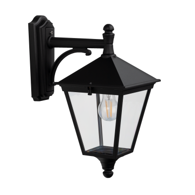 LONDON 481 BLACK E27 LED 9W ON ARM DOWN