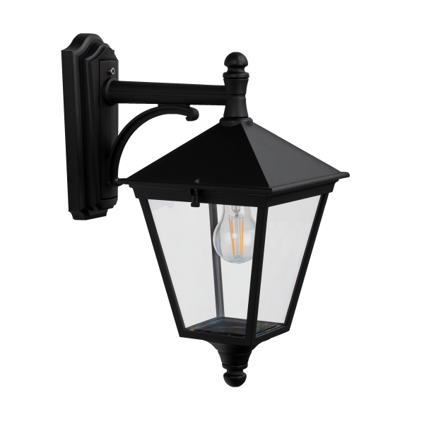 LONDON 481 BLACK E27 LED 9W ON ARM DOWN
