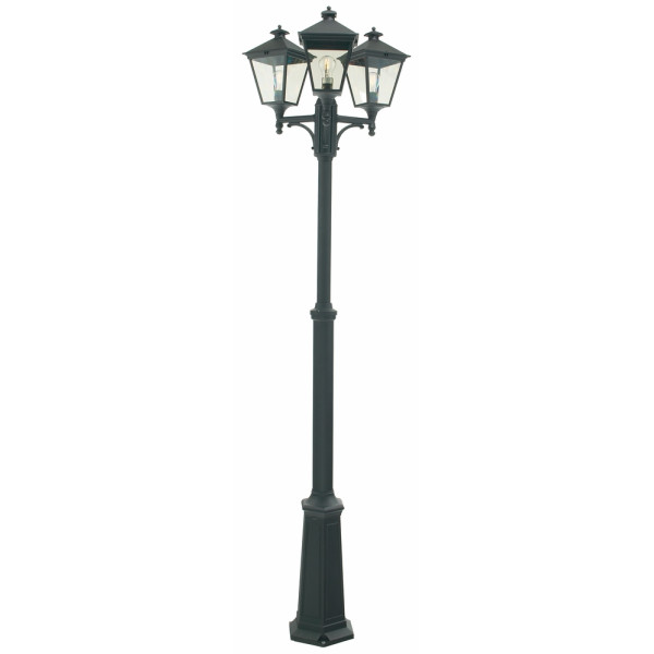 LONDON 483 BLACK/COPPER E27 LED 3 X 9W TRIPLE
