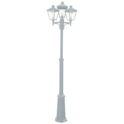 LONDON 483 WHITE E27 LED 3 X 9W TRIPLE