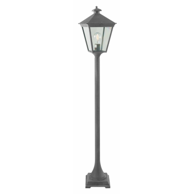 LONDON 485 BLACK/SILVER E27 LED 9W 120CM