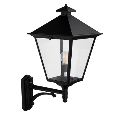 LONDON 490 BLACK E27 LED 11W ON ARM UP