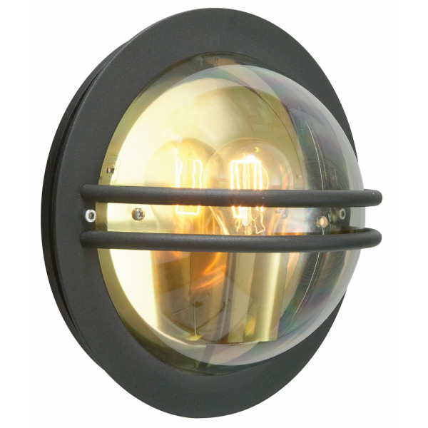 BREMEN 630 BLACK E27 LED 9W CLEAR LAMPSHADE