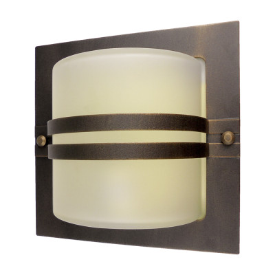 BERN 651 BLACK/COPPER E27 LED 9W SATIN SHADE