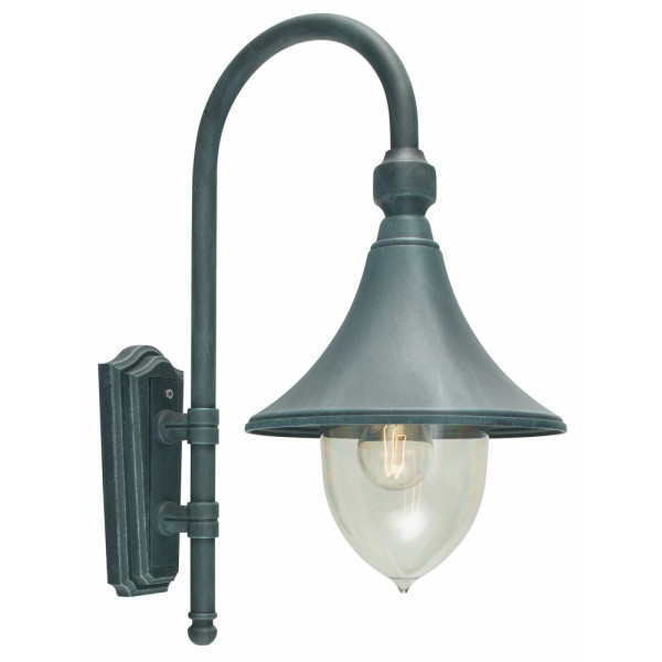 FIRENZE 800 BLACK/GREEN E27 LED 9W ARC ARM
