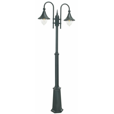 FIRENZE 820 BLACK E27 LED 2X 9W DOUBLE