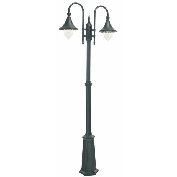 FIRENZE 820 BLACK E27 LED 2X 9W DOUBLE