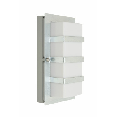 BODEN 866 HOT-DIP GALVANIZING LED 8W 3000K OPAL LAMPSHADE