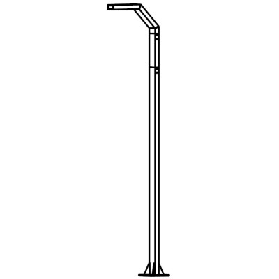 TRYSIL 1070 ALUMINUM LED 12,2W 3000K 300CM
