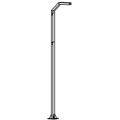 TRYSIL 1079 GRAPHITE LED 12,2W 4000K 350CM
