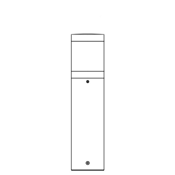 EGERSUND MINI 1291 CORTEN STEEL LED 9,1W 3000K 49CM
