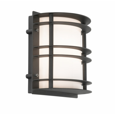 STOCKHOLM 1600 BLACK LED 8W 3000K OPAL LAMPSHADE
