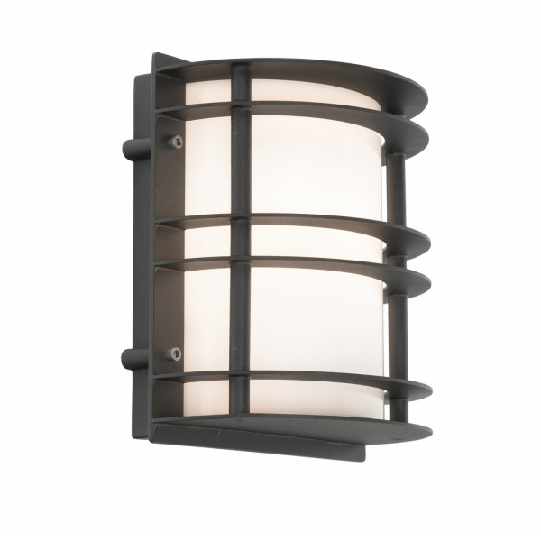 STOCKHOLM 1600 BLACK LED 8W 3000K OPAL LAMPSHADE