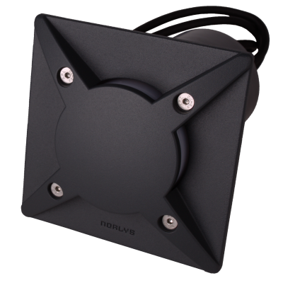 RENA 1633 BLACK LED Gu10 5,5W 3000K SQUARE