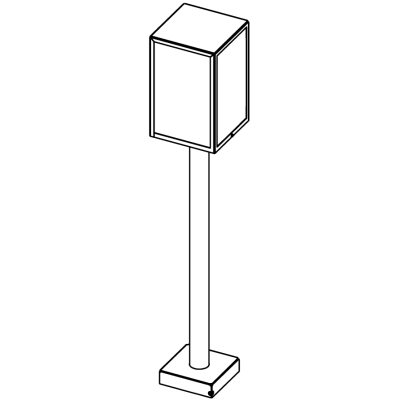 LOFOTEN 1946 CEMENT GREY E27 LED 11W 105CM