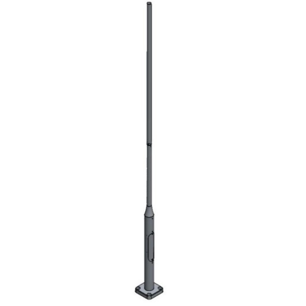 LAMPPOST 2000 GRAPHITE o60 450CM REVISION DOOR