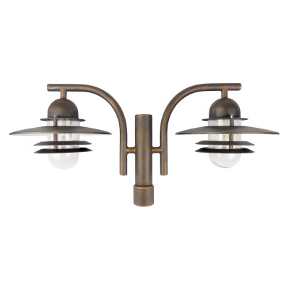 OSLO 2014 BLACK/COPPER E27 LED 2 X 9W