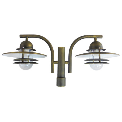 OSLO 2014 BLACK/GOLD E27 LED 2 X 9W