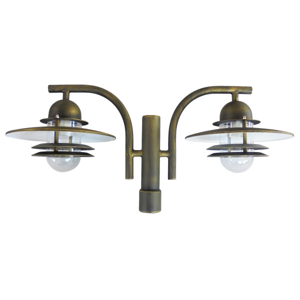 OSLO 2014 BLACK/GOLD E27 LED 2 X 9W