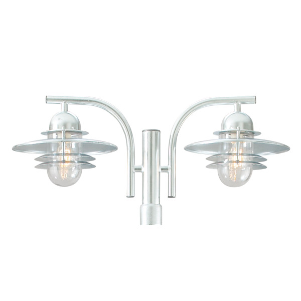 OSLO 2014 HOT-DIP GALVANIZING E27 LED 2 X 9W