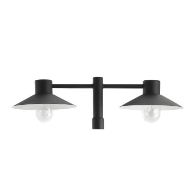 LUND 2020 BLACK E27 LED 2X 9W DOUBLE