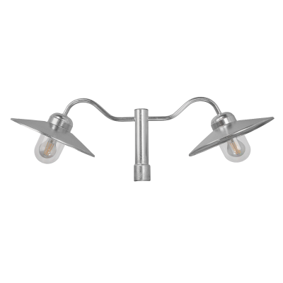 KARLSTAD 2030 HOT-DIP GALVANIZING 2xE27 LED 2X 9W DOUBLE