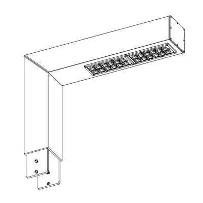 TRELLEBORG 2607 GRAPHITE LED 40,4W 3000K SINGLE