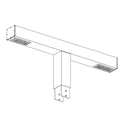 TRELLEBORG 2613 GRAPHITE LED 41,6W 3000K DOUBLE