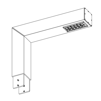 TRELLEBORG 2622 GRAPHITE LED 20,9W 3000K SINGLE