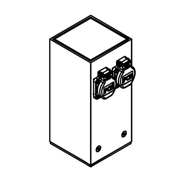 DYSTRYBUTOR E [ UNI ] 2901 WHITE 25CM