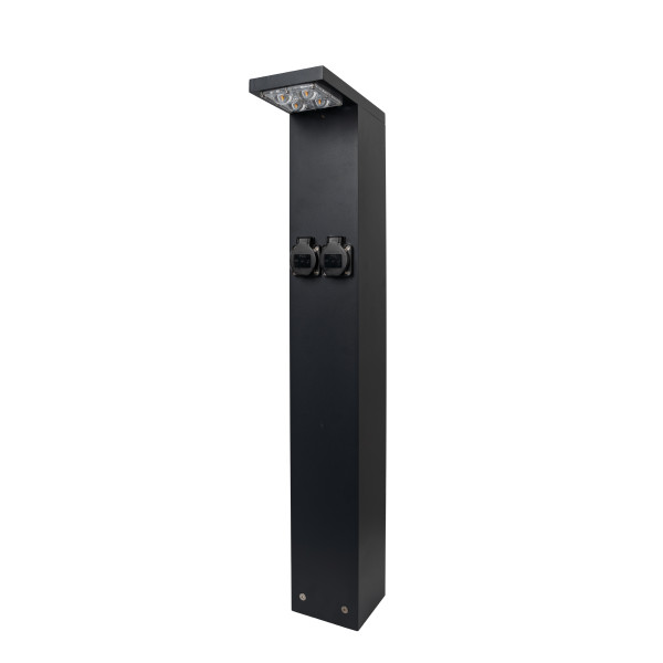 SKARA 2949 BLACK LED 7,7W 4000K 230V TYPE E DISTRIBUTOR [UNI]