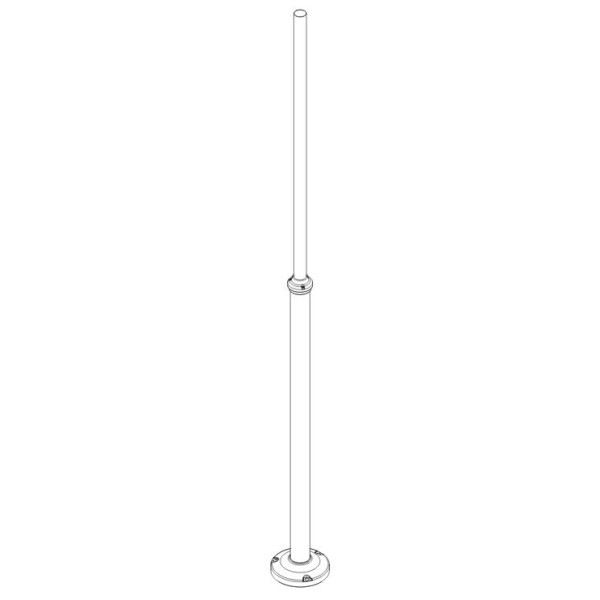 LAMPPOST 3011 BLACK/GOLD E27 120-220CM A+..D