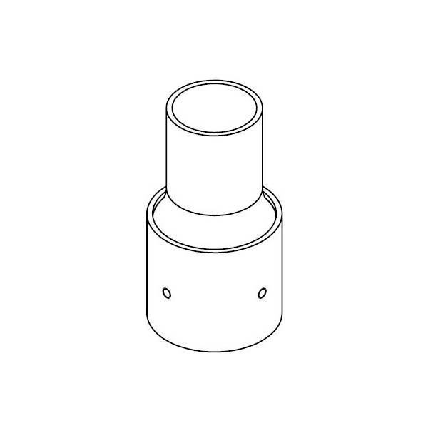 ADAPTER o60/o50 CORTEN STEEL