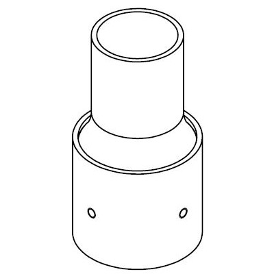ADAPTER o60/o50 WHITE