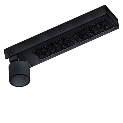 ASKER HEAD 4316 BLACK LED 39,8W 3000K 6M CABLE