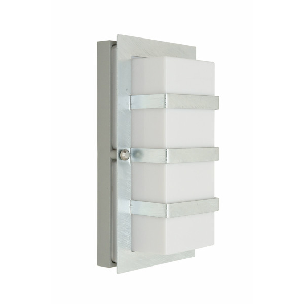 BODEN 5109 HOT-DIP GALVANIZING LED 8W 4000K OPAL LAMPSHADE