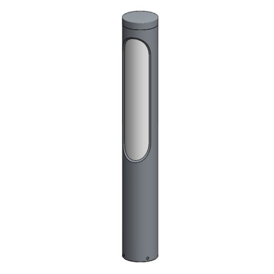 KISA HEAD 5170 ALUMINUM 3xLED 8,8W 3000K 90CM